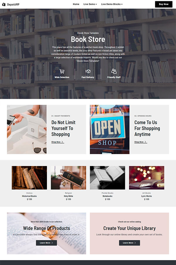 Book Store Template